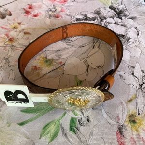 NWT YOUTH WESTERN BELT WITH BUCKLE - SZ 18 MOS.